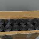 50-55 Gallon Black Trash Bags 120 Count - 40''x50'' Extra Large 50+ Gallon Garbage Bags,Unscented Strong Huge Can Liners for Construction Industrial Yard Outdoor Commercial