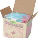Safety Oral Care Swabs 100 PCS, Gum-Protective Mouth Swabs for Elderly, Individually Wrapped