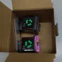 BKBKC Compatible 62XL Ink Cartridge Replacement for HP Envy 5540 5549 5640 5660 7640 OfficeJet Mobile 250 200 OfficeJet 5740 5741 8040, Black, TriColor, 2Pack