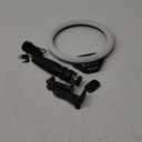 UBeesize 10" Selfie Ring Light with Tripod Stand & Cell Phone Holder, Dimmable Desktop LED Circle Light for Live Streaming/Makeup/YouTube/TIK Tok, Compatible with iOS and Android Phones Black