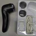 Electric Callus Remover for Feet with Vacuum, Premium Portable Pedicure Tools Rechargeable Waterproof 2 Speed Foot File Scrubber Callus Remover Tool Foot Care kitBlack