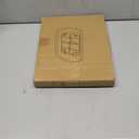 Yieach Clear Refrigerator Lazy Susan Turntable, 15.7''x11.8'', Rectangular Fridge Turntable Organizer, Large Rotating Fridge Tray for Kitchen, Countertop, Pantry, Cabinet, Jars and Condiment Organizer, 1 Pack