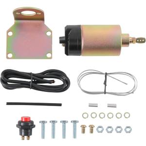 JDMSPEED 60 Pound Shaved Door Handle Trunk Solenoid Popper Kit Street Rod Design to Pop Open The Toughest Doors, Hoods and Trunks 60lb
