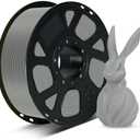 Kingroon Grey PLA Filament 1.75mm, 12Kg ,Low Odor & Bubble-Free Grey Filament, Fits for Most FDM 3D Printers