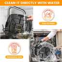 Air Fryer Replacement Parts for Typhur Dome 2 Extra Large Air Fryer with Superior Airflow, 12.2 12.2 IN Food Grade Air Fryer Accessories tray Rack Grill Baking Pan plate Crisper Plate