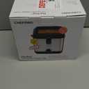 Chefman Fry Guy, The Most Compact & Convenient To Deep Fry Comfort Food, Restaurant-Style Basket With A 1.6-Quart Capacity, Easy-View Window & Adjustable Temp Control, Stainless - 1.5 Liter