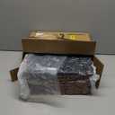 4-Step Dog Stairs and Ramp for Beds or Couches Non-Slip Sturdy Pet Steps for Small Dogs and Cats,17.4" H, Brown