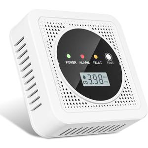 2 in 1, Carbon Monoxide Detectors,Smoke Detector,Smoke Combination CO Alarm,85db Alarm,LCD Large Screen,with 3*AA Batteries,Test Button,Low Battery Warning,Easy Install 2 in 1, Carbon Monoxide Detectors,Smoke Detector,Smoke Combination CO Alarm,85db Alarm,LCD Large Screen,with 3*AA Batteries,Test Button,Low Battery Warning,Easy Install