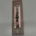 Wearlizer Resin Bands Compatible with Samsung Galaxy Watch 8 Band 40mm 44mm/Galaxy Watch 8 Classic 46mm, Dressy Lightweight Bracelet Strap Accessories for Galaxy Watch8 Women Men (Grey)