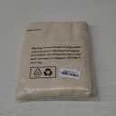 BGment Beige Linen Curtains 63 Inch Length for Living Room - Cream Semi Sheer Drapes Rod Pocket Rustic Natural for Bedroom Country Decorative Light Filtering, 2 Panels, Each Panel 52 Inch Wide