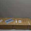 MOUNTUP Ceiling TV Mount for 40-75 Inch Flat Curved TVs, 360 Rotation Heavy Duty Articulating Pole with 110lbs Capacity, Max VESA 600x400mm, Adjustable Height Bracket for Restaurant/Office, MU0040