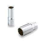 Double Hex, Deep, Steel, (3/8) 9.5 mm Insertion Angle