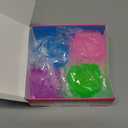 4 Pack Stress Cube, Slow Rising Ice Cube Stress Balls for Adults Kids, Sensory Fidget Toy for Anxiety Relief, Square Shape Squishy Balls for Classroom Prizes, Nice Cube Squishy for Party Favors