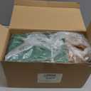 LIHOMR Gift Bags 8.25" x5.9 x3.15 100Pcs Paper Bags with Handles,kraft paper Bags for Small Business Christmas Bulk, Wedding, Party Favor, Shopping, Lunch, Halloween Trick-or-Treat (Green)