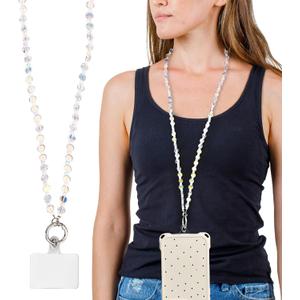 Phone Lanyards Phone Charm for Keys Keychain with Patches