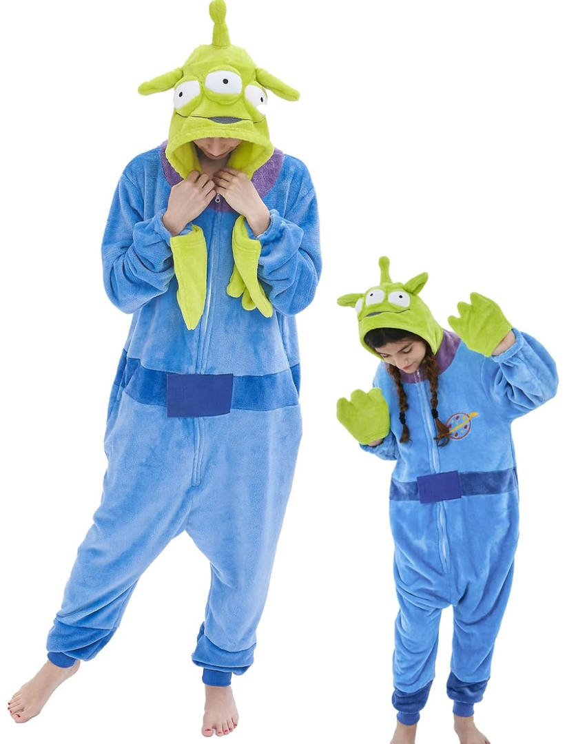 GONAAP Unisex Adult Onesie Pajamas Animal One Piece Costume Cosplay Sleepwear, Size 5-6 Years, Pack of 21