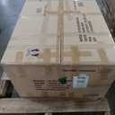 Flash Furniture Hudson Mid-Century Modern Loveseat - Dark Gray Faux Linen Upholstery - Buttonless Tufting - Wood Legs, 31.5"D x 62"W x 33"H, Dark Grey