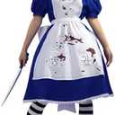 OSIAS Game Alice: Madness Returns Alice Cosplay Costume, S
