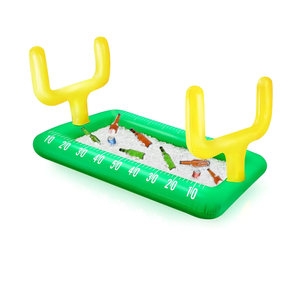 Football Inflatable Cooler for Parties Serving Bar for Football Party Supplies Super Bowl Party Decorations Green