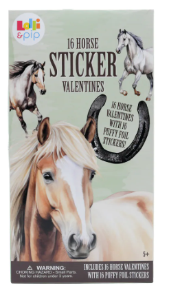Lolli & Pip Sticker Horse 16 ct 2 Pack
