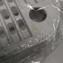 Litter Box Step, Cat Litter Box Ramp with Removable Wooden Legs, Anti-Tracking Cat Litter and Easy to Clean Box Mat, Ideal for Small and Elderly Cats (grey)