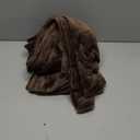 HYSEAS Flannel Fleece Throw Blanket Chocolate - Super Soft Plush Microfiber Solid Blanket for Couch, Bed, Chair, Sofa - Fuzzy Cozy Lightweight - 50x60 Inch