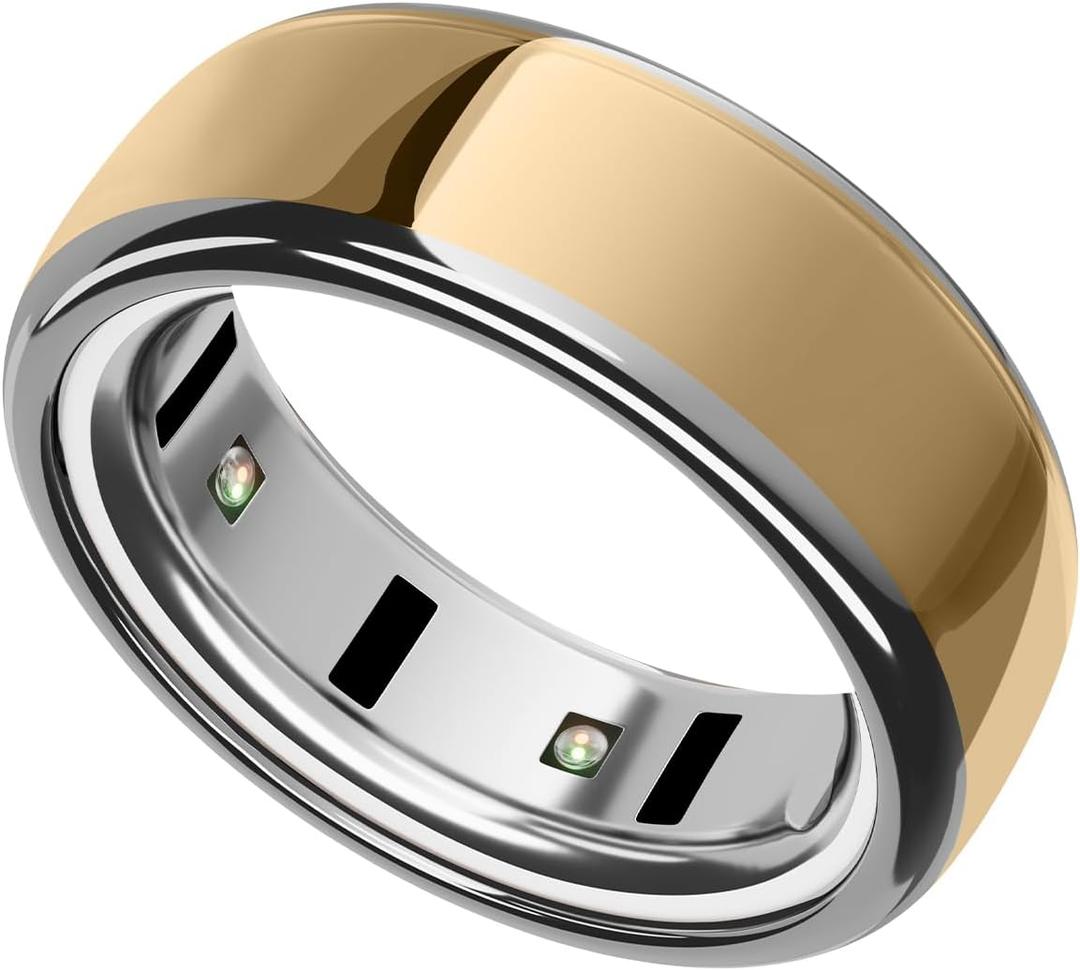 SURITCH Ring Cover for Oura Ring 4 & Oura Ring Gen 3 Horizon/Heritage, Ultra-Thin Anti-Yellow Transparent Ring Protector TPU Case for Oura Size 10/11, Support Charging with Cover on - Silver