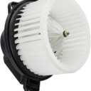 Heater Blower Motor w/Fan Cage Blower HVAC Blower Motor Assembly fit for Dodge Ram 1500 2002-2008, fit for Dodge Ram 2500&3500 2002-2009, fit for Grand Cherokee 2002-2004 Replaces 5096256AA 61500635