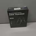 Twister Arm Trainer, 40-100lb Adjustable Arm Trainer for Men, Arm Trainer with Chest Workout Equipment, Forearm Triceps Chest Enhanced Exercise Strengthener, Portable Gym Home Fitness Equipment (Red)