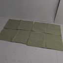 4pcs Double Table Napkins Soft Cloths Non- Bottom for Dinner Table Buffet Party and Wedding Decor (Green)