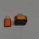 4-in-1 Wireless CarPlay Adapter with Screen Mirroring, Watch Netflix/YouTube in Car, Android Auto AirPlay Mirror Link, Plug & Play No App, Compatible with 800+ Cars iPhone Android