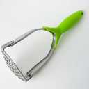 Potato Masher, Heavy Duty Potato Smasher with Durable Sturdy Grips, Potato Masher Stainless Steel for Efficiently Making Mashed Potatoes,Egg Salad, Banana Bread, Vegetables and Fruits