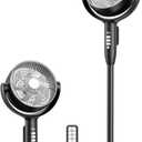 Vaofly Cordless Rechargeable Pedestal Fan, 12000mAh Battery, Remote Control