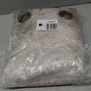 Aeyadis Brown Grey Abstract Blackout Curtain, Rustic Farmhouse Acrylic Aesthetic Unique Vintage Window Curtains Living Room Bedroom Decor Darkening Window Drapes Treatments, 2 Panels 52x84 Inch