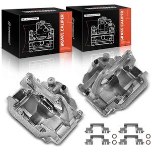 APremium Disc Brake Caliper Assembly with Bracket Compatible with Select Cadillac, Chevy and GMC Models  Escalade, Avalanche, Silverado 1500, Suburban 1500, Tahoe, Sierra 1500 and more  Rear Side