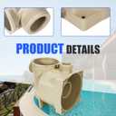 350089 Inground Pool and Spa Booster Pump Body Housing Compatible with Pentair SuperFlo VS Volute 1.5HP EC-342001, VST 342002, 1.1THP 348190 115/208-230V, 1HP EC-348190