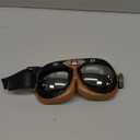 Motorcycle Goggles Vintage Aviator Pilot Style Cruiser Scooter Motocross Goggle for Men, Women,Adults