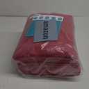 Pleasant Home Bath Towels Set of 6 (24” x 50”) 100% Cotton, 515 GSM | Lightweight, Soft & Highly Absorbent Luxury Towels for Bathroom | for Gym, Pool & Spa | 6 Pack, Red