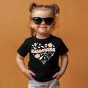 Toddler Halloween Shirts for Boys Kids Girls, Cute Spooky Pumpkins Ghosts Bats Witches and Monsters Halloween T Shirt: 2-6T