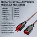 10.5Ft GC004 X-Connect fit for NOCO Battery Charger Accessories,Extension Cable Accessory for Genius Smart Battery Chargers Cable, Compatible with GENIUS1, GENIUS2,G750, G1100, G3500