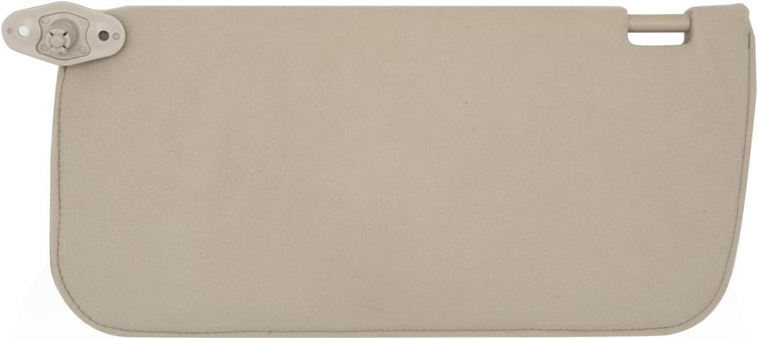 Left Driver Side Sun Visor Compatible with Nissan Frontier Xterra 2000-2004 Sun Shade Replacement 96401-7Z803 Color: Beige