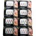 8 Packs- 56 Bindis Combo of Silver/Gold/Black/Multicolored Face Jewels Bollywood tika`