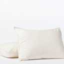 Coyuchi Organic Crinkled Percale Sham, Undyed (Standard)