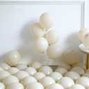 A Baby is Brewing Baby Shower Decorations 187Pcs Coffee Brown Sand White Balloons with Chocolate Long Balloons for Boho Gender Reveal Pregnancy Bridal Shower Birthday Party Supplies
