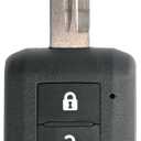 2 PCS Key Fob Replacement Fits for Mitsubishi Lancer 2007-2017 / Outlander 2007-2020 / Outlander Sport 2011-2024 Keyless Remote Control Key Replacement 3 Button FCC ID: OUCJ166N