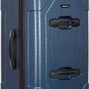 Traveler's Choice Maxporter II Polycarbonate Hardside Trunk with Spinner Wheels, Navy, 31-Inch Large Trunk