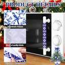 2 x Hahafelt 5 Pcs Chinoserie Refrigerator Door Handle Covers Blue and White Chinoserie Decorations Non-Slip Kitchen Appliance Handle Covers for Fridge Microwave Oven Dishwasher