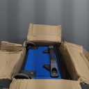 U.S. Traveler Rio Lightweight Softside Rolling Carry-on Suitcase, 2-Wheel Single, Royal Blue, 21"