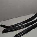 Extra Durable Window Deflectors in-Channel Window Visors Rain Guards, Sun Visors, Wind Vent for Shades, Exterior Car Accessories - 3pcs, One Deflector Is Missing, Small Piece Size 26.5", Big Piece Size 39.5"