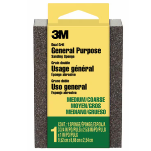 EDI 3IN SIGN BE KING GREY + 3M ALL PURPOSE SAND SPONGE MED/CRS 909NA